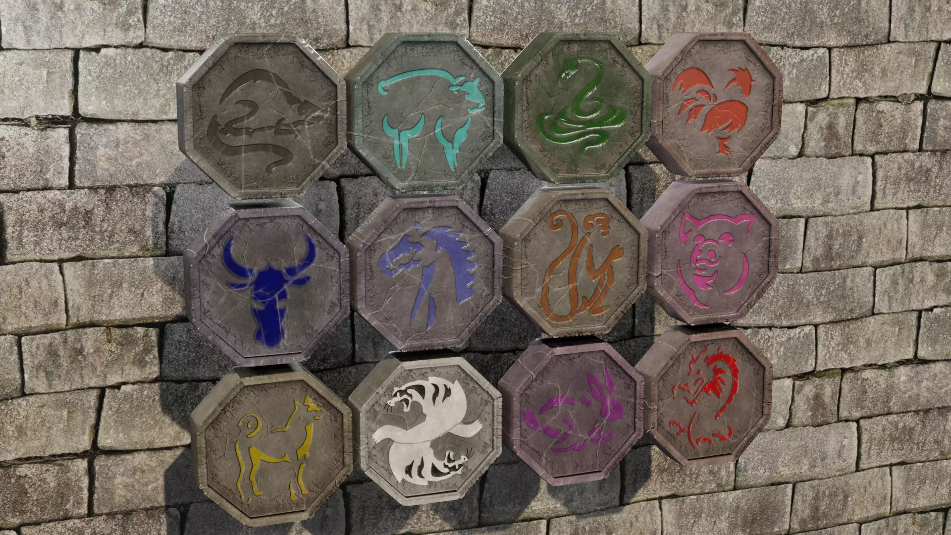 Jackie Chan Adventure Series Talisman 3D model_0