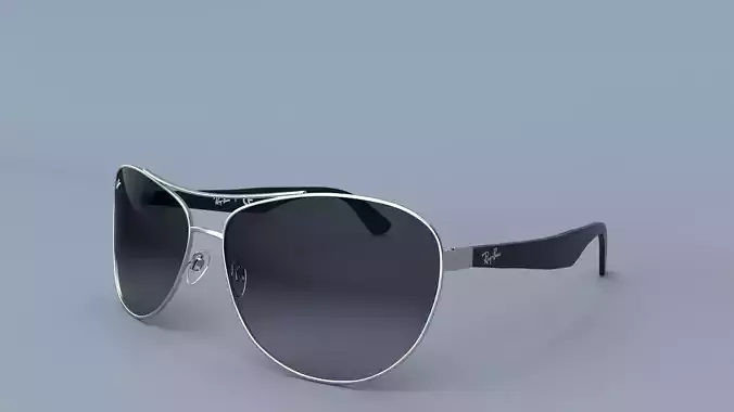 Sunglasses Ray Ban Grey Large Gradient 