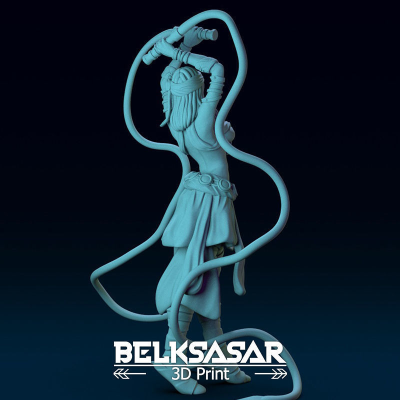 Assassyn Gypsy Girl Topless 3D print model_4