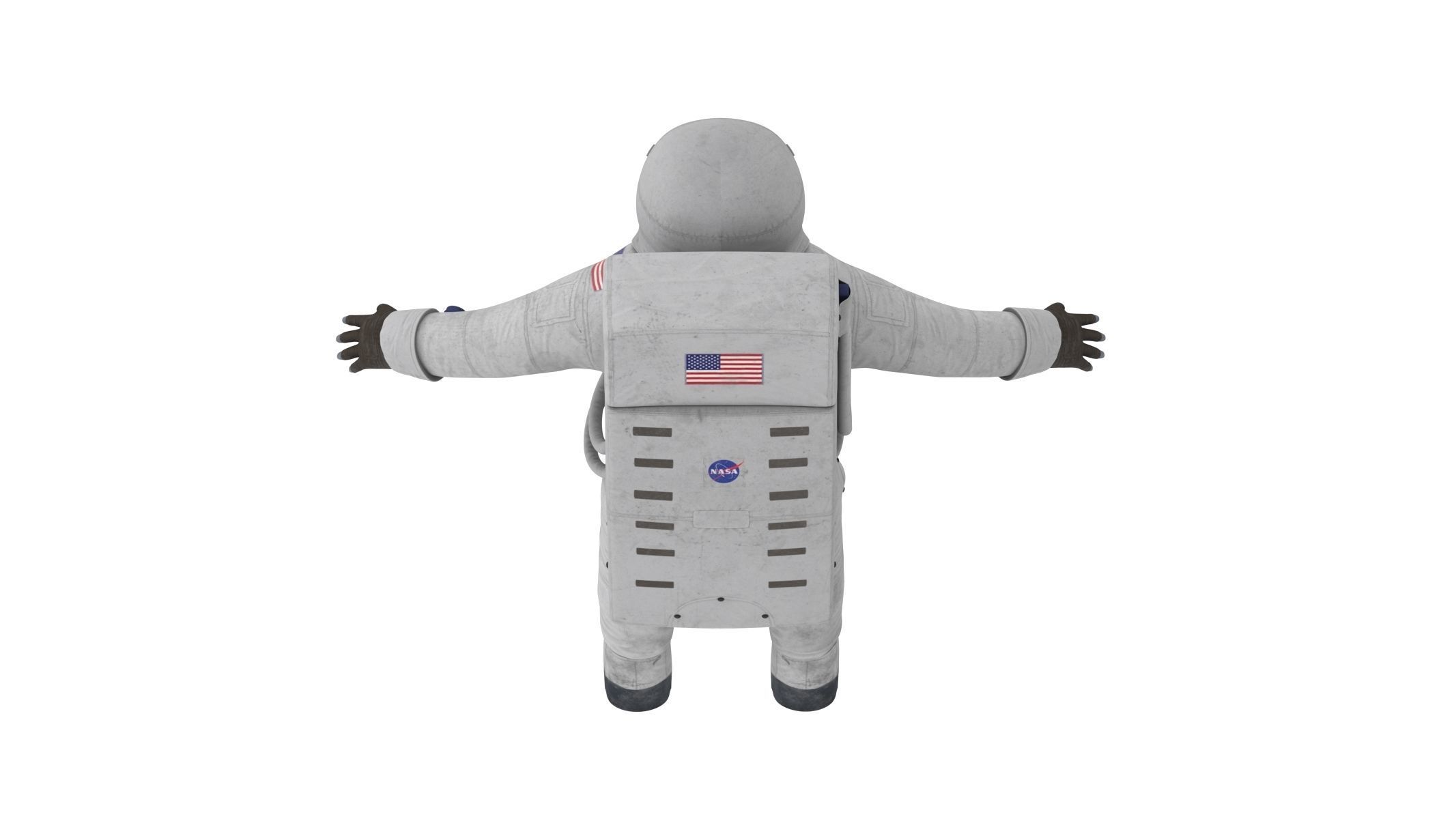 A7L Space Suit Low-poly 3D model_10