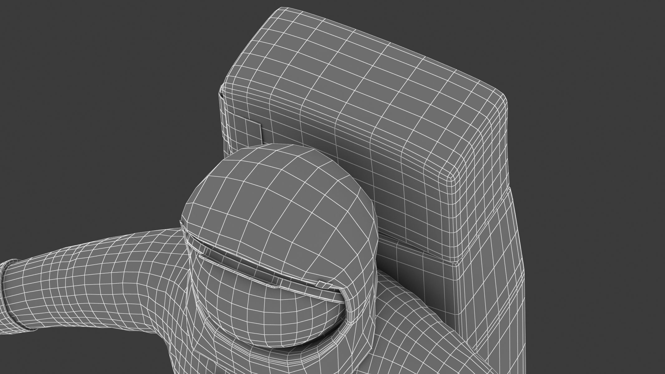 A7L Space Suit Low-poly 3D model_39