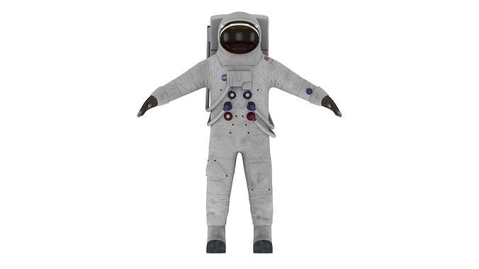 A7L Space Suit Low-poly 3D model