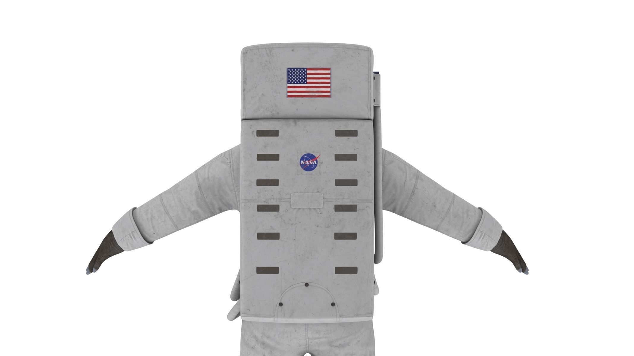A7L Space Suit Low-poly 3D model_16