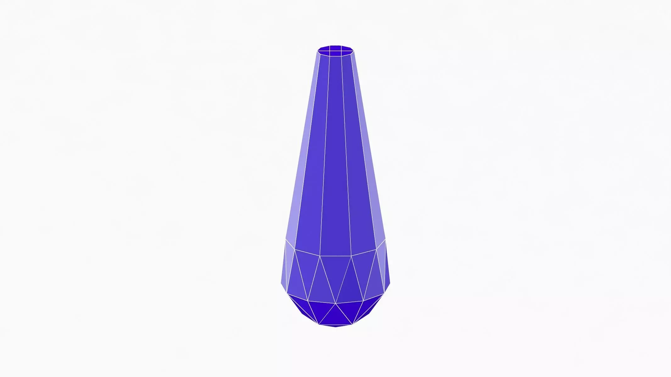 Drop Gemstone - Printable 3D model_0