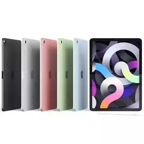 IPad Air 2020 4th Generation By Apple 3D model
