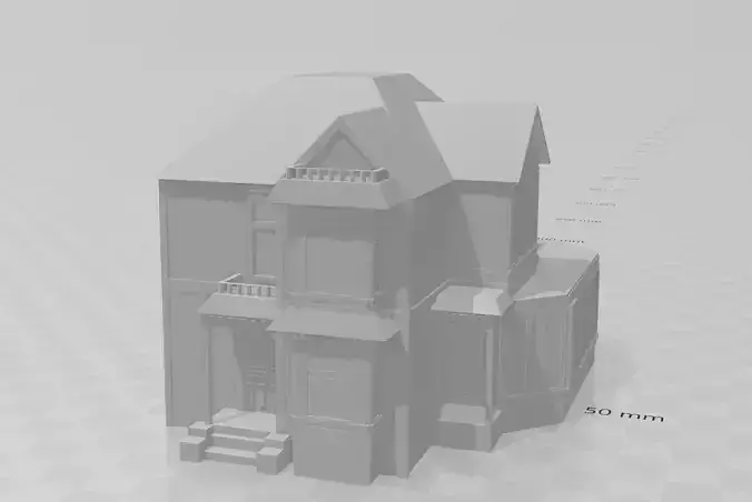 charmed manor used to 3d print model  3D print model