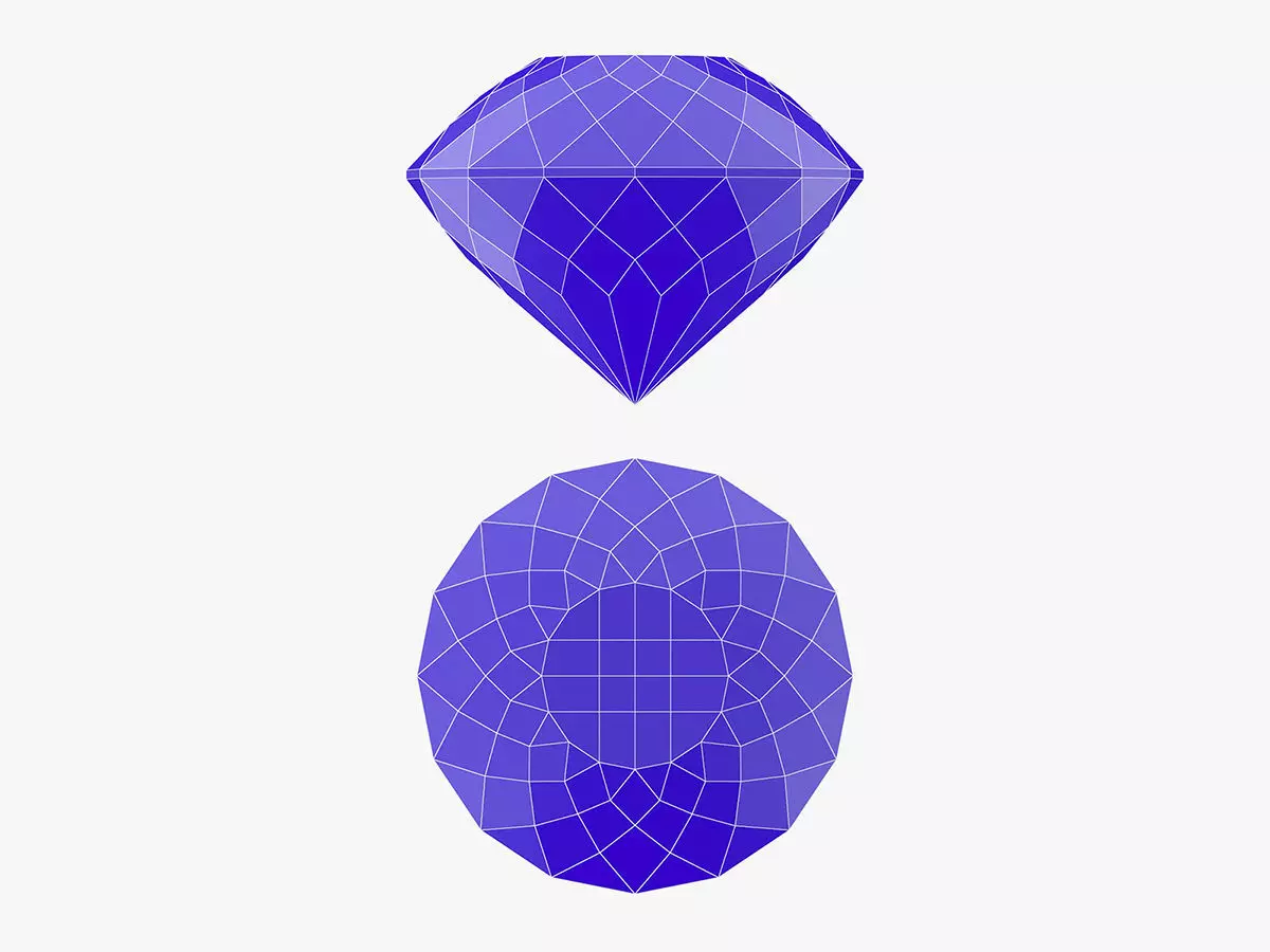 Portuguese Rose Gemstone - Printable 3D model_0