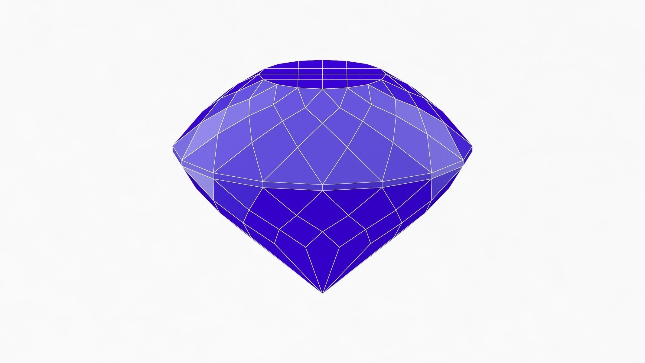 Portuguese Rose Gemstone - Printable 3D model_1