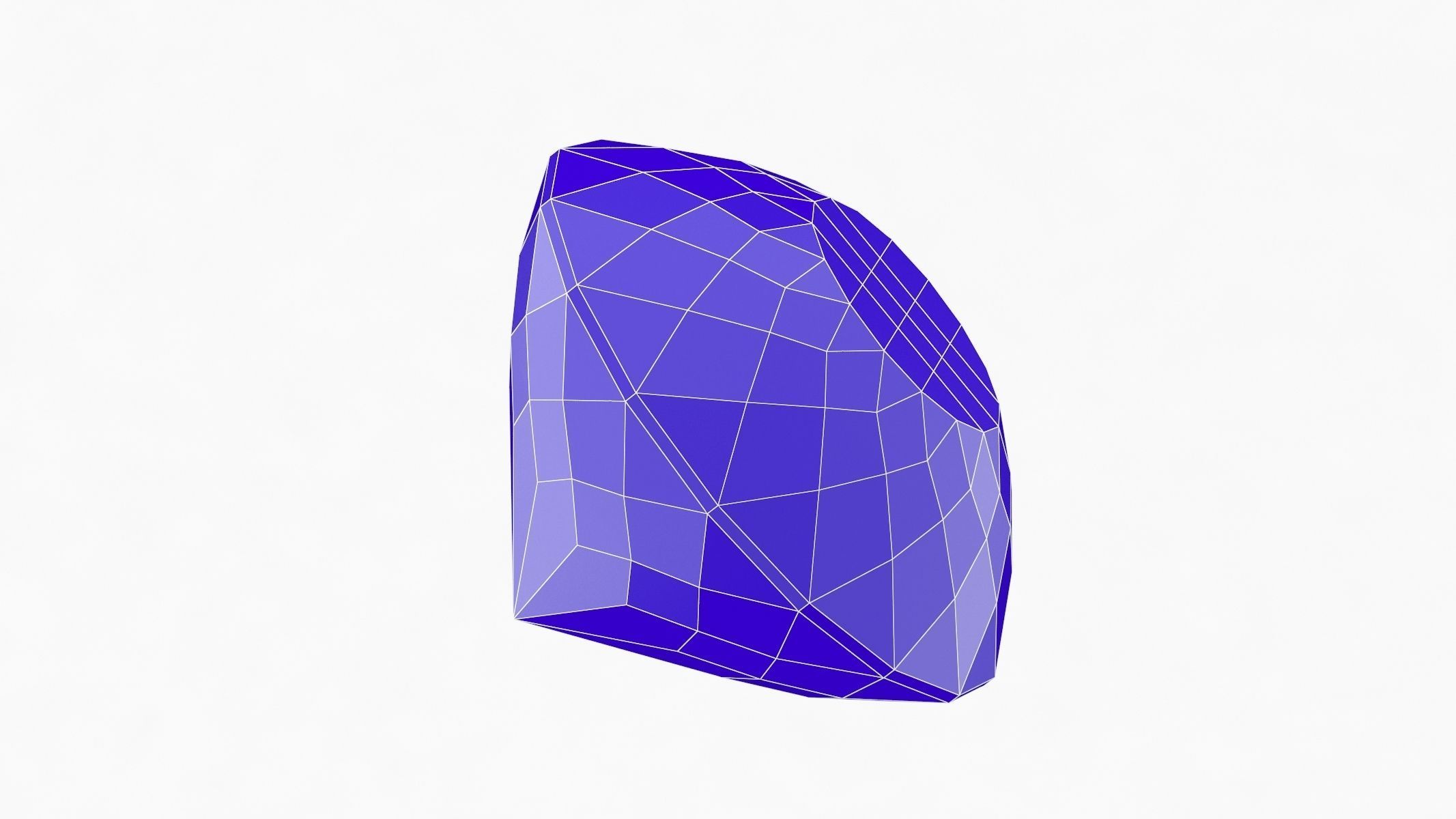 Portuguese Rose Gemstone - Printable 3D model_5