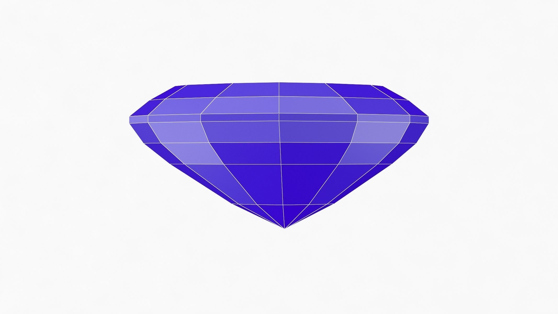 Shield Gemstone - 3D Printable 3D model_2