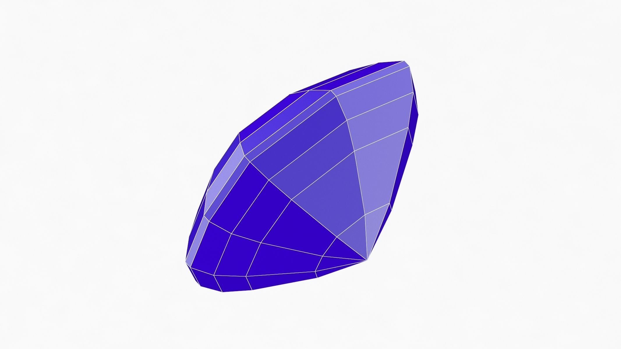 Shield Gemstone - 3D Printable 3D model_6