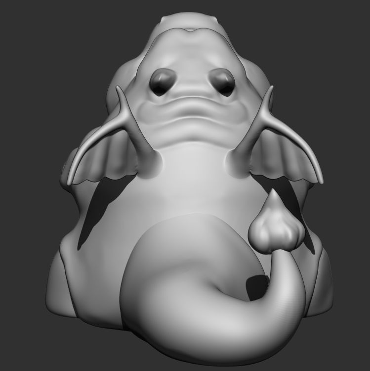 Charizard - Fat Version 3D print model_4