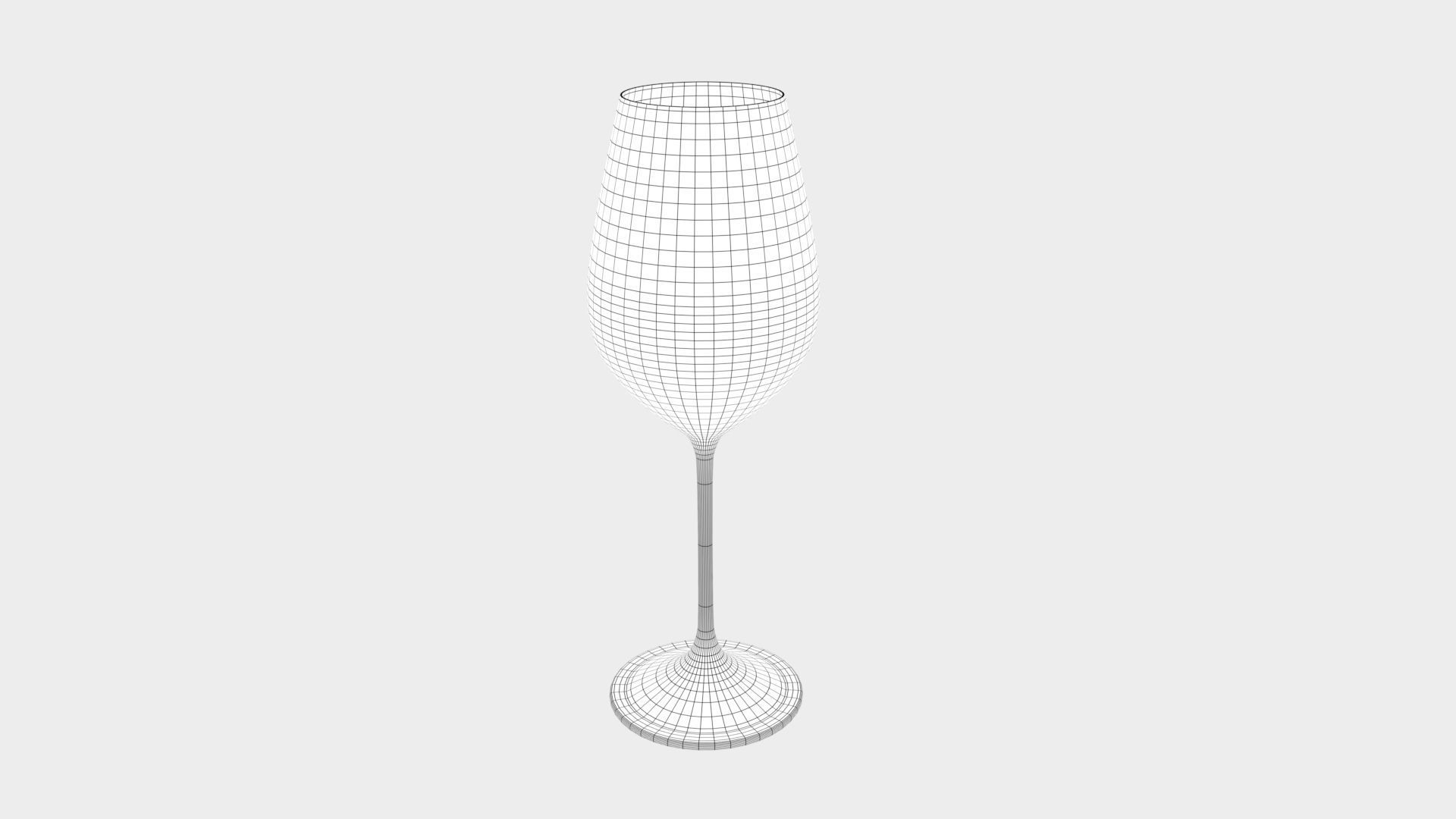 Wine Glass 3D model_6