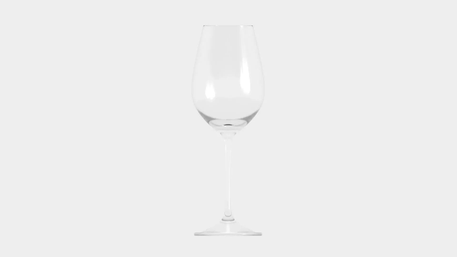 Wine Glass 3D model_0