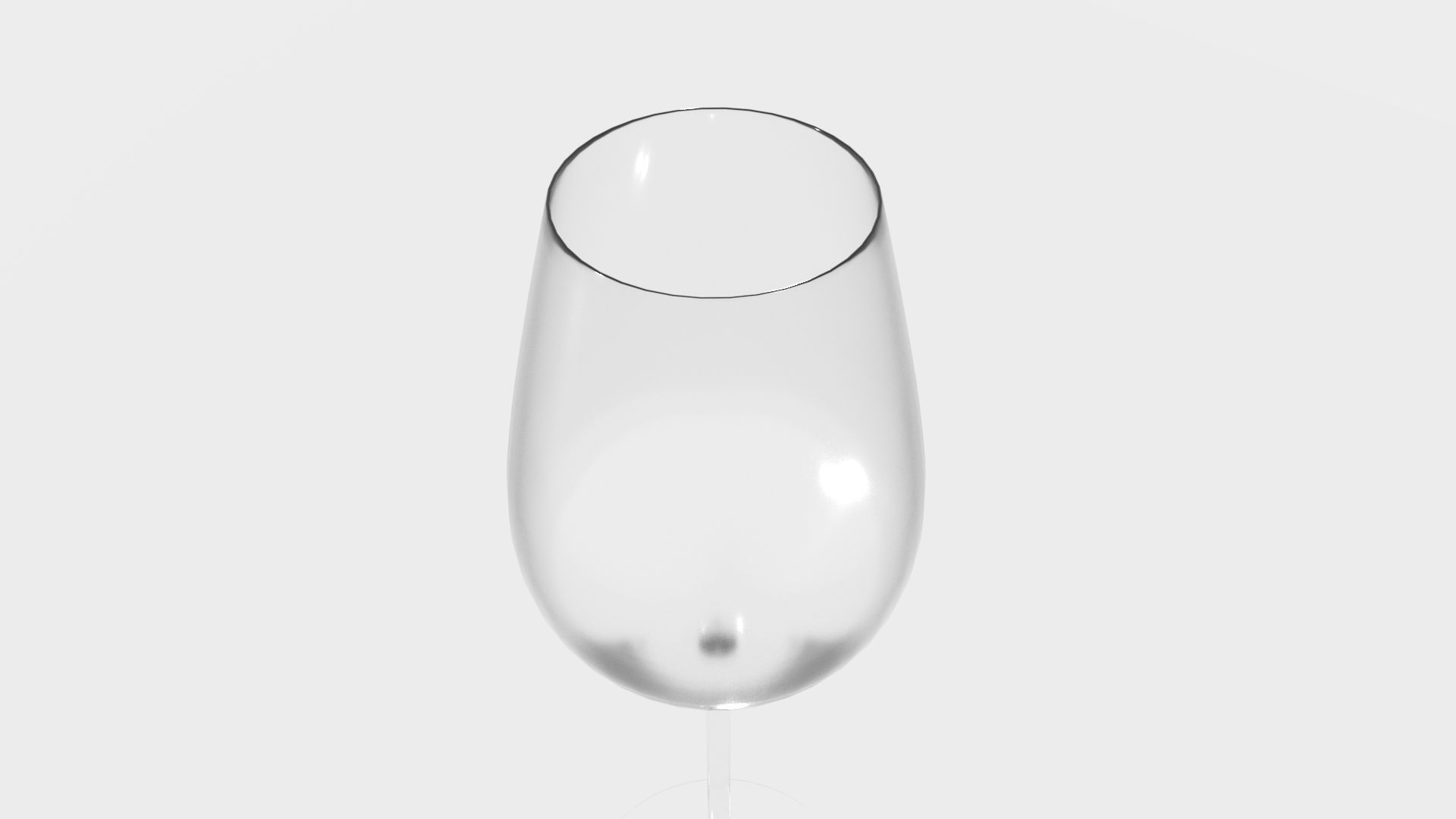 Wine Glass 3D model_2