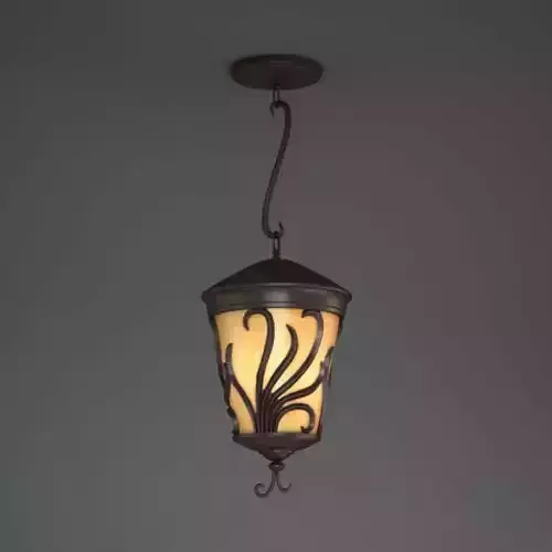 Retro Lamp With Ornaments