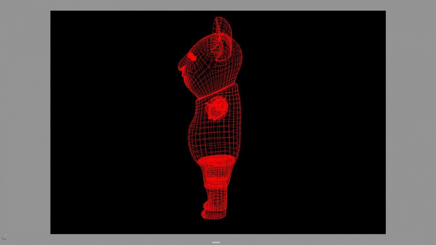 Koala from Crips Low-poly 3D model_5