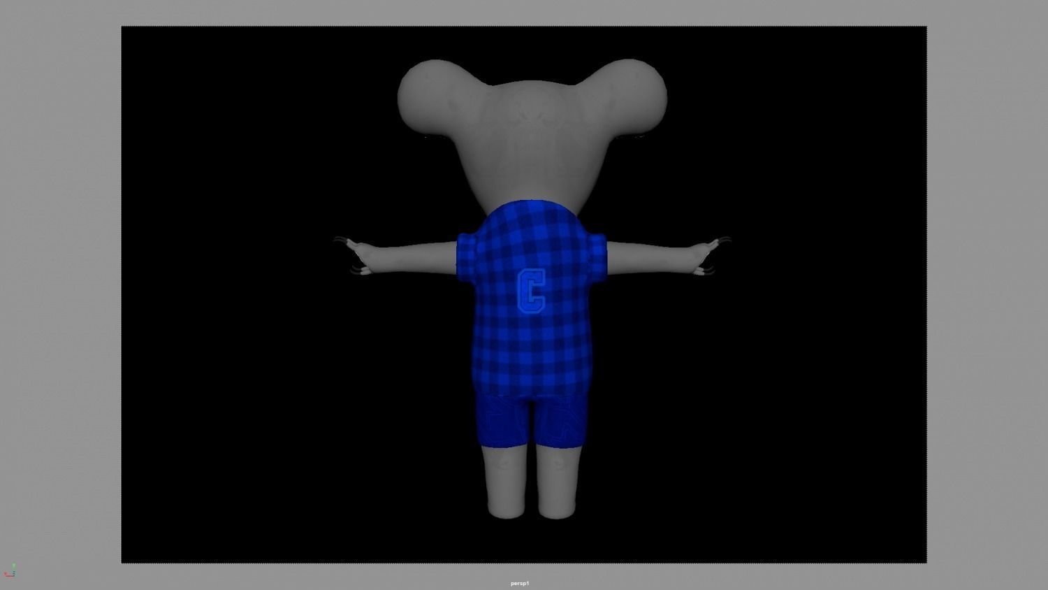 Koala from Crips Low-poly 3D model_2