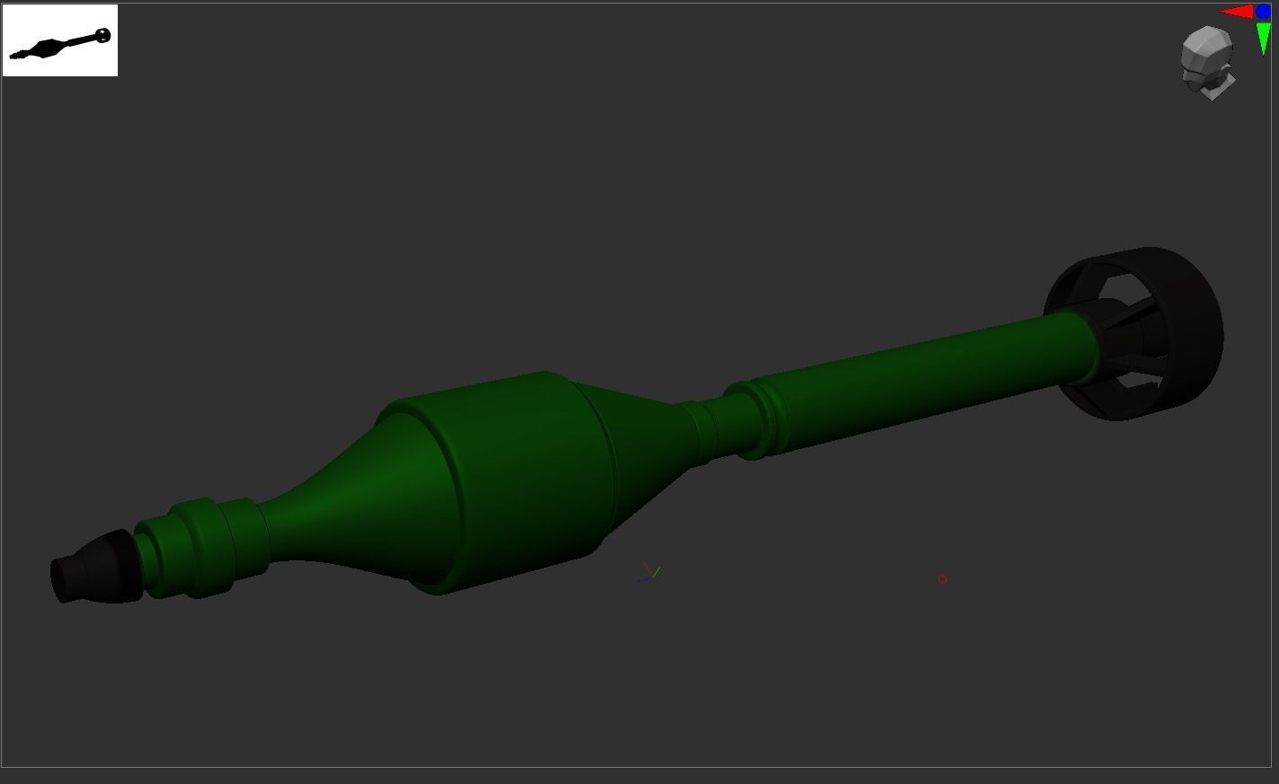 RPzB Gr 4312 for Panzerschreck 3D print model_3