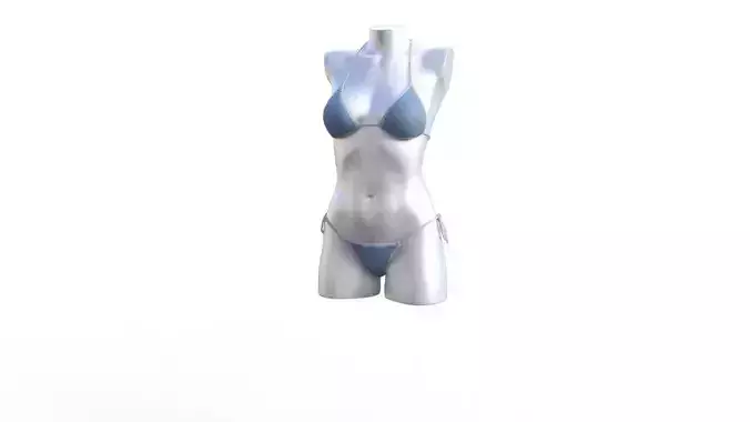 Dummy mannequin in bikini