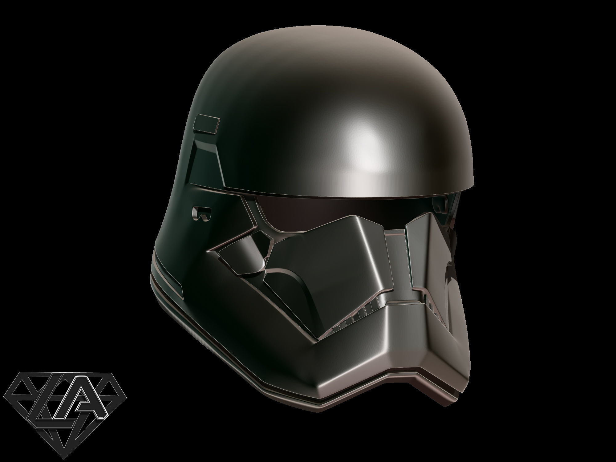 Star Wars Sith Trooper helmet  3D print model_5