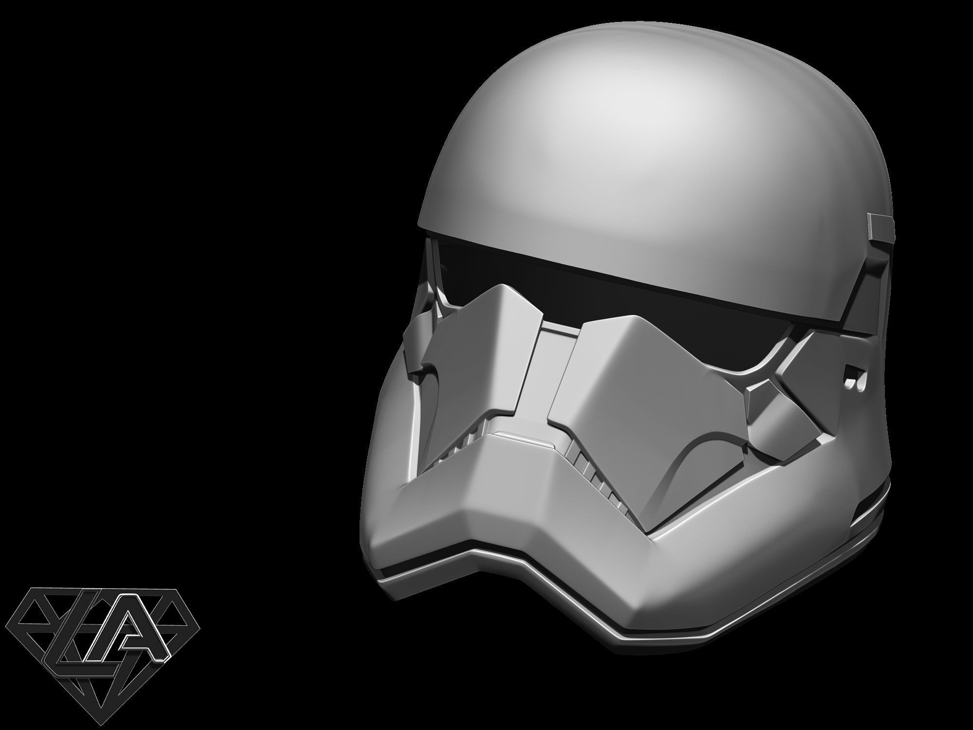 Star Wars Sith Trooper helmet  3D print model_2