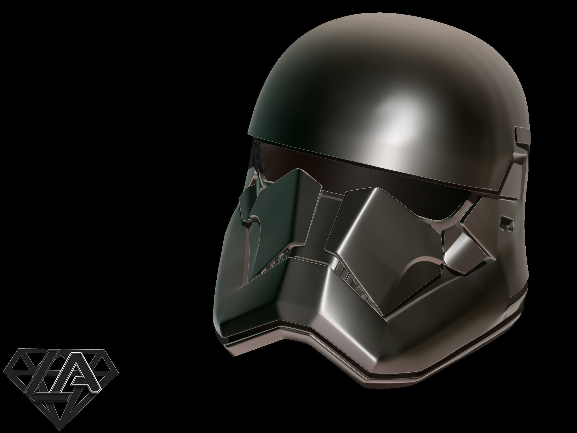 Star Wars Sith Trooper helmet  3D print model_3