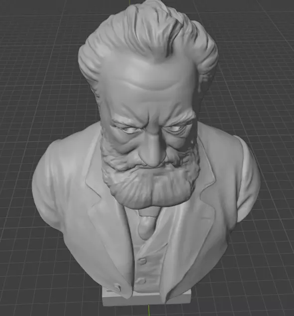 Alexander Graham Bell 3D print model_6
