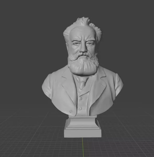 Alexander Graham Bell 3D print model_11