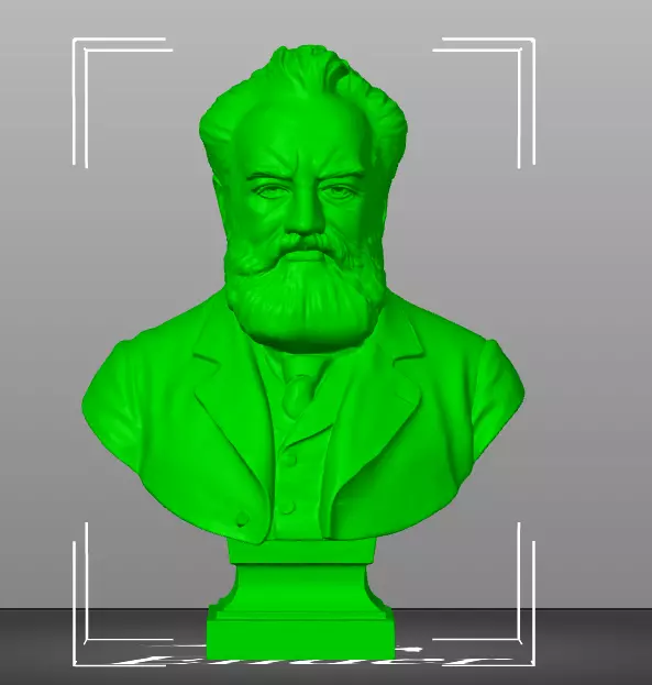 Alexander Graham Bell 3D print model_18