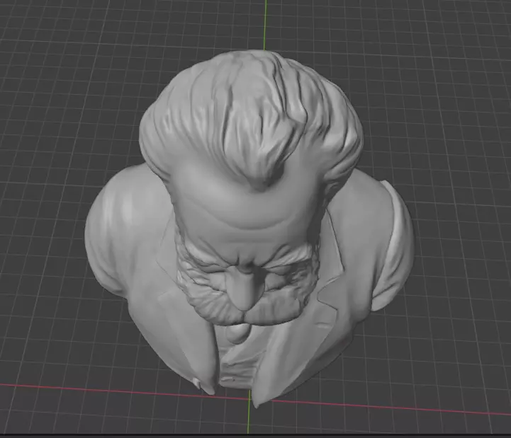 Alexander Graham Bell 3D print model_16