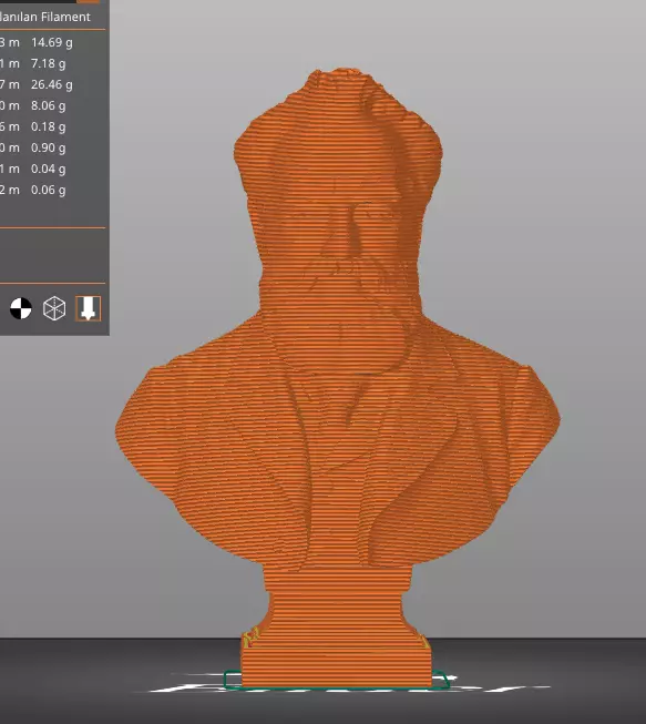 Alexander Graham Bell 3D print model_19