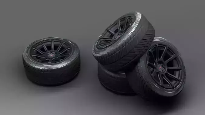 Wheel Rays Gramlights 57Tran X