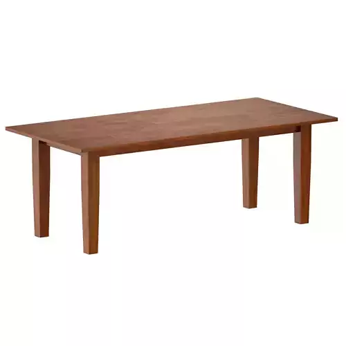 Basque Honey Dining Tables Crate and Barrel 3D model