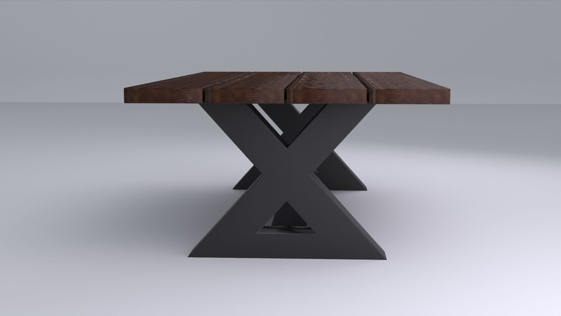 Low Poly DESIGN Table 3D model_5
