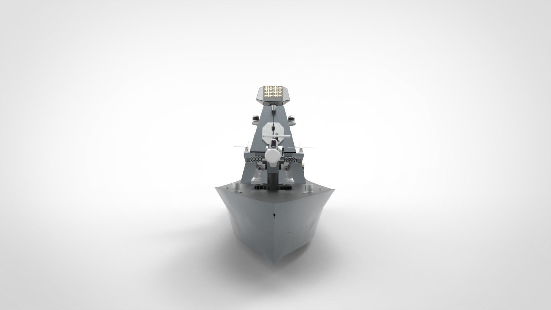 Unmanned surface vehicles USV 3D model_3