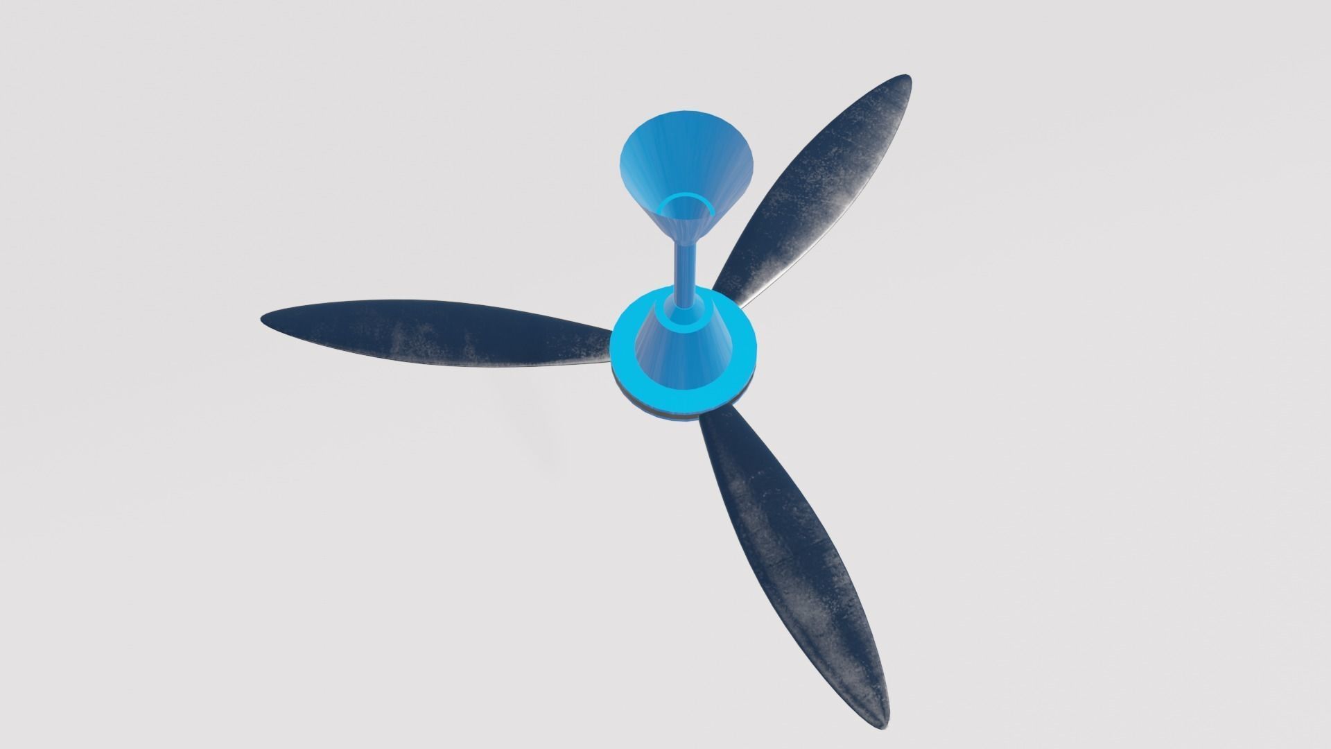 Ceiling Fan Free 3D model_6