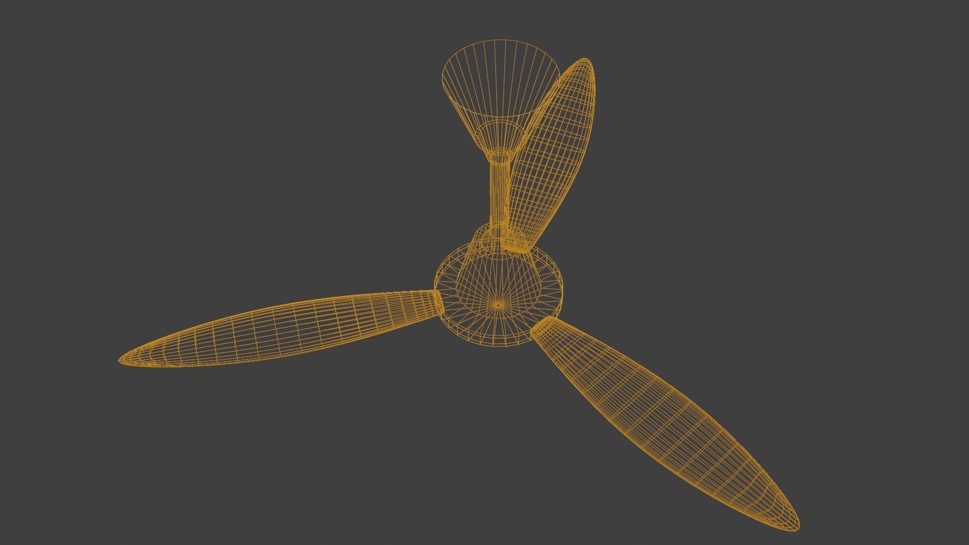 Ceiling Fan Free 3D model_9