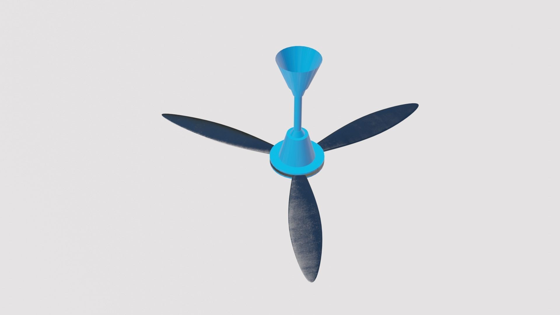 Ceiling Fan Free 3D model_4