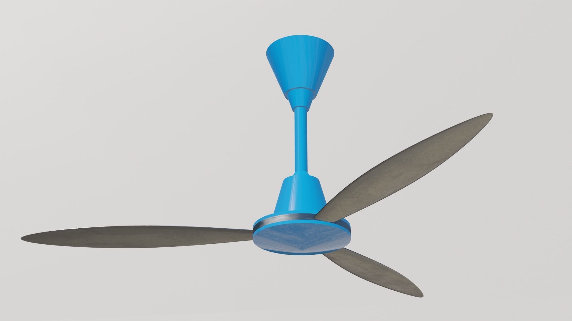 Ceiling Fan Free 3D model_5