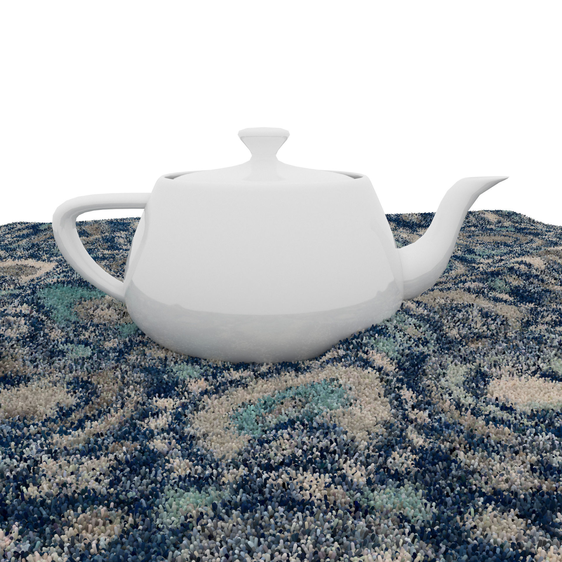 Rugs No 66 Low-poly 3D model_12