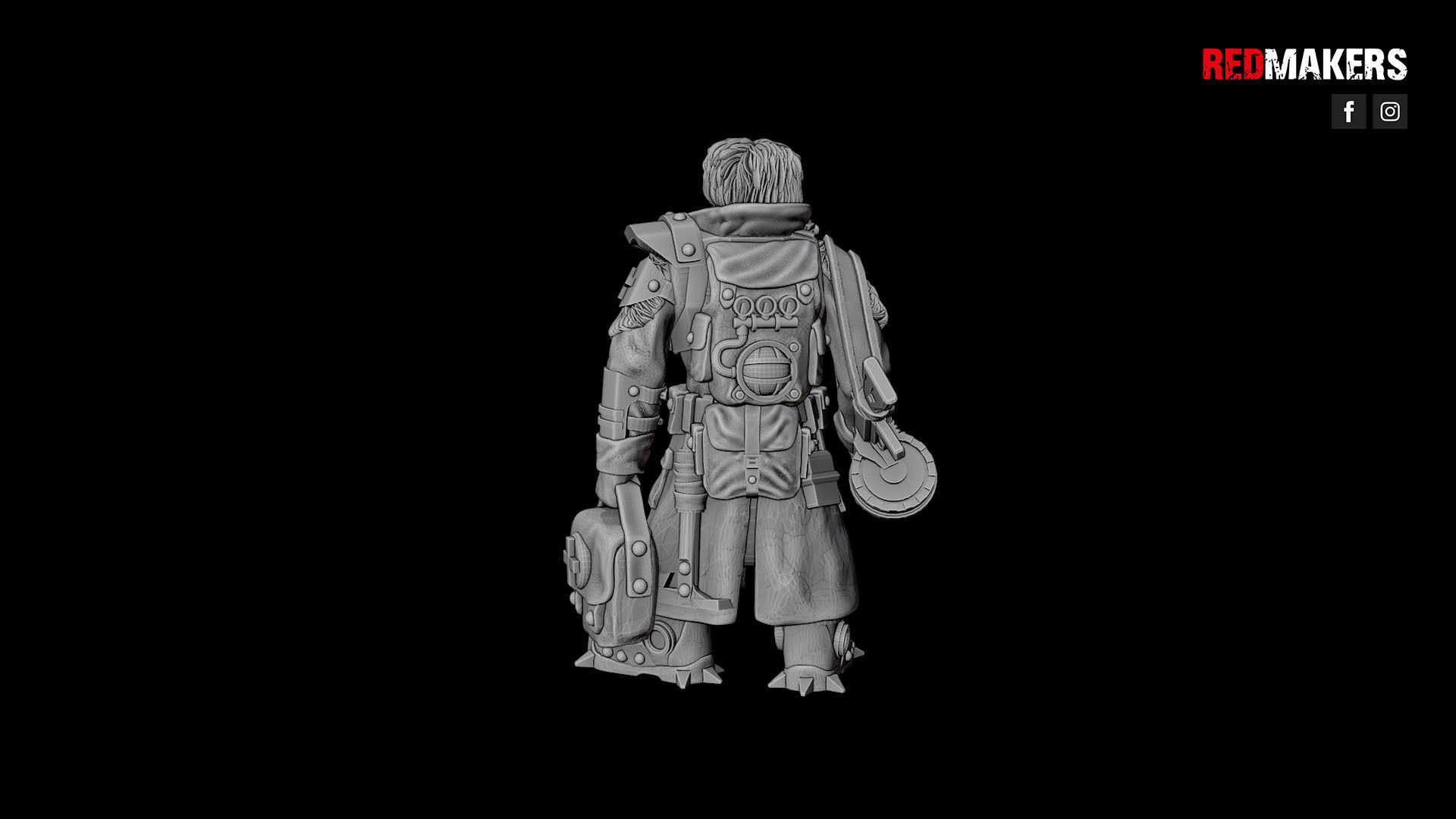 Ice Warriors - Command Squad of the Imperial Force 3D print model_23