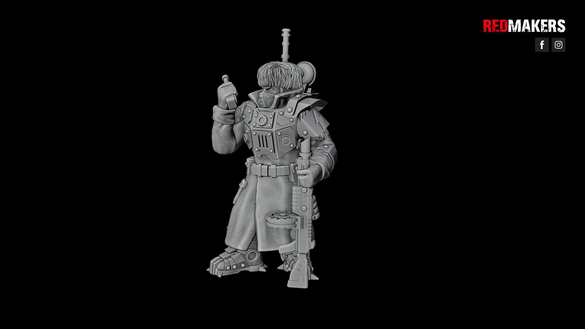 Ice Warriors - Command Squad of the Imperial Force 3D print model_25