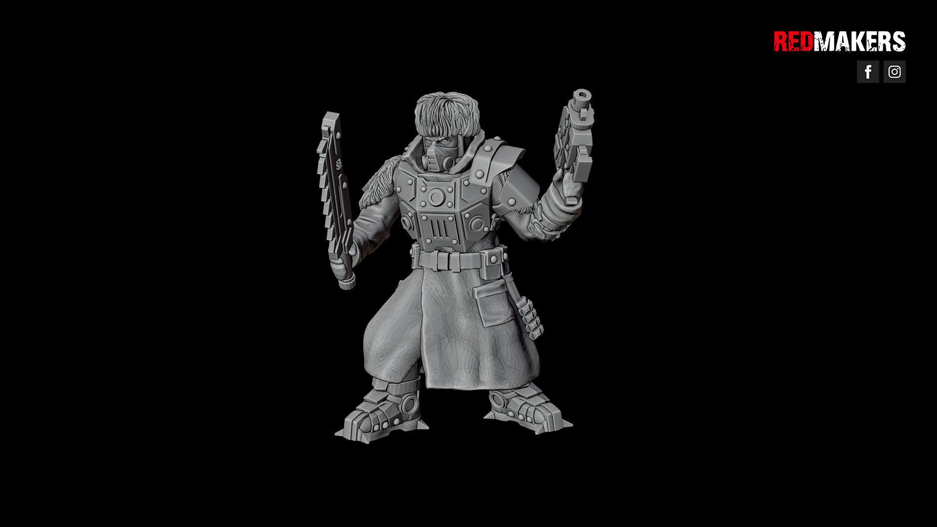Ice Warriors - Command Squad of the Imperial Force 3D print model_16