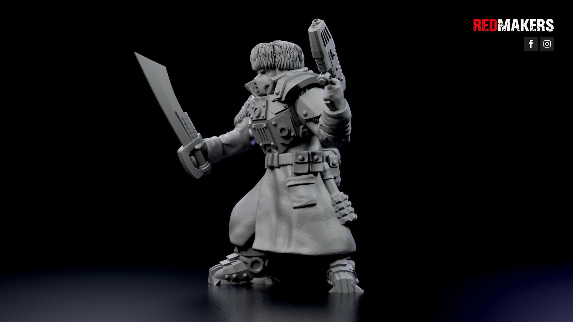 Ice Warriors - Command Squad of the Imperial Force 3D print model_14