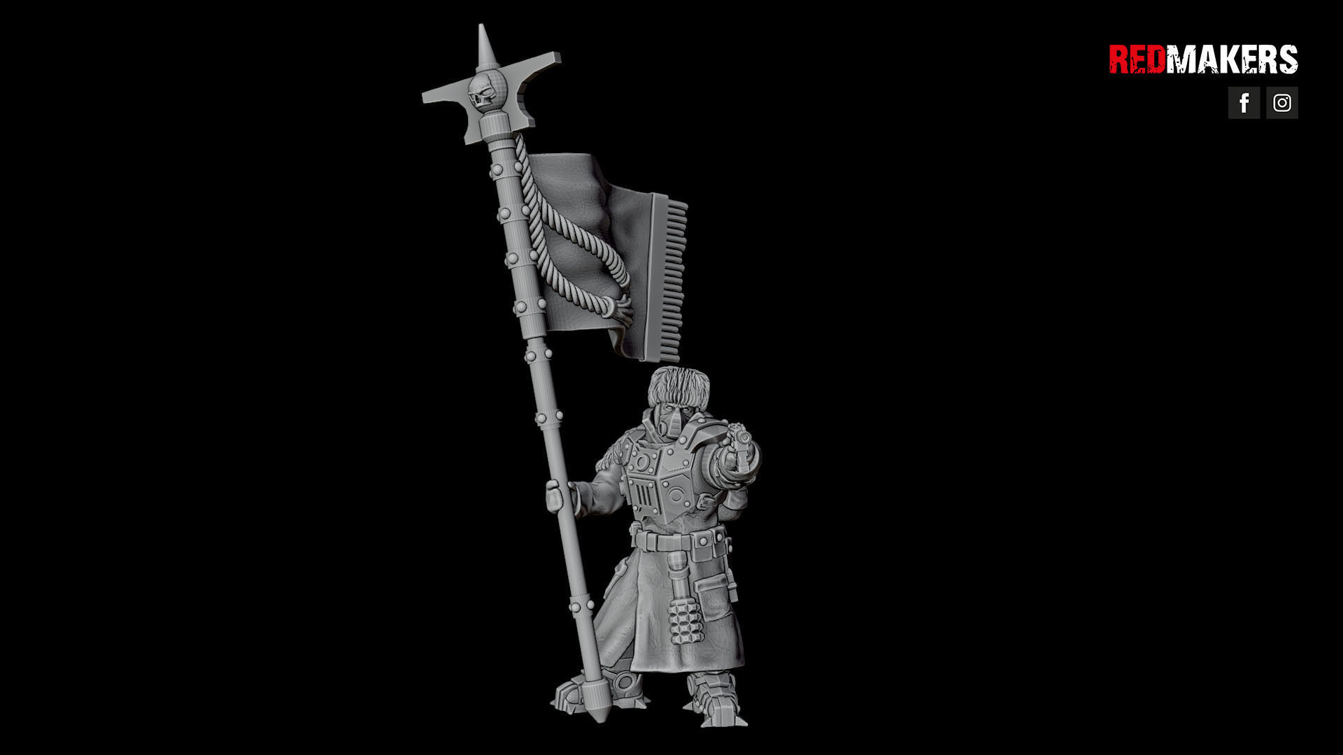 Ice Warriors - Command Squad of the Imperial Force 3D print model_19