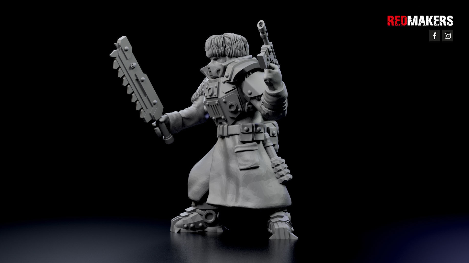 Ice Warriors - Command Squad of the Imperial Force 3D print model_13