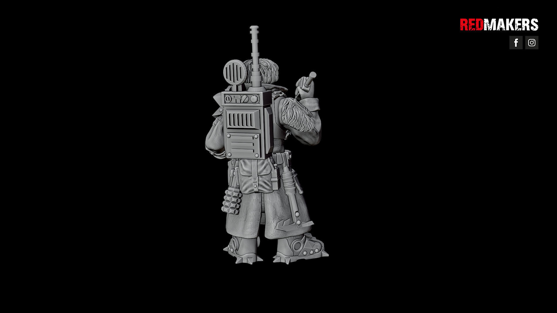 Ice Warriors - Command Squad of the Imperial Force 3D print model_26