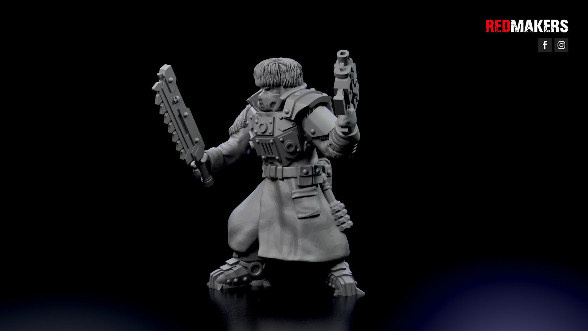 Ice Warriors - Command Squad of the Imperial Force 3D print model_11