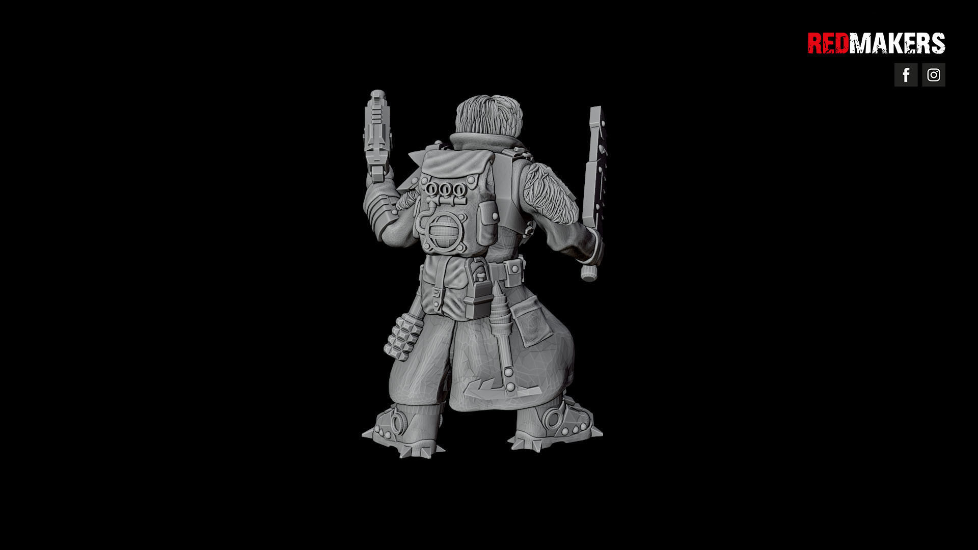 Ice Warriors - Command Squad of the Imperial Force 3D print model_17